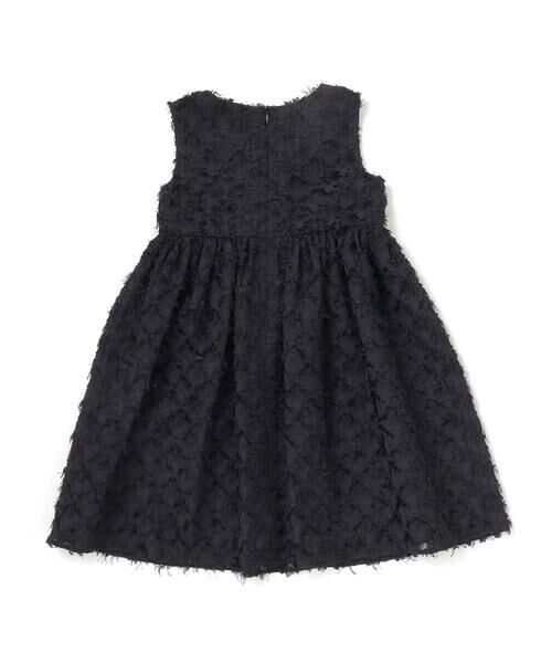BeBe / べべ ドレス | シャギージャガードドレス(100~140cm) | 詳細3