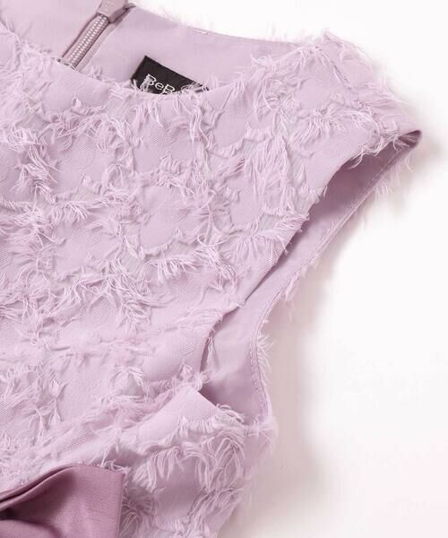 BeBe / べべ ドレス | シャギージャガードドレス(100~140cm) | 詳細10