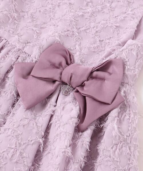 BeBe / べべ ドレス | シャギージャガードドレス(100~140cm) | 詳細11