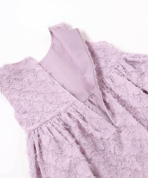 BeBe / べべ ドレス | シャギージャガードドレス(100~140cm) | 詳細12