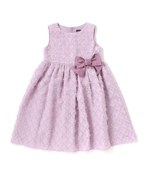 BeBe / べべ ドレス | シャギージャガードドレス(100~140cm) | 詳細7