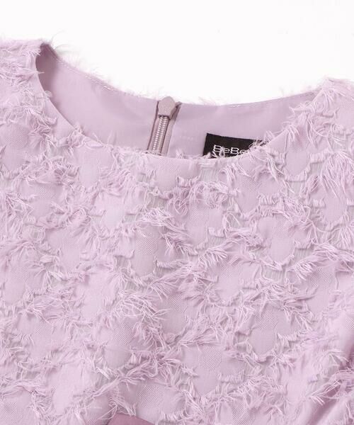 BeBe / べべ ドレス | シャギージャガードドレス(100~140cm) | 詳細9