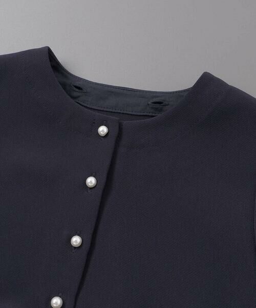 BeBe / べべ ミニ丈・ひざ丈ワンピース | ダブルクロス3way付け襟長袖ギャザーワンピース(110~130cm) | 詳細12