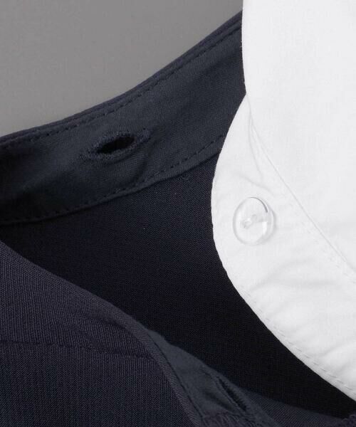 BeBe / べべ ミニ丈・ひざ丈ワンピース | ダブルクロス3way付け襟長袖ギャザーワンピース(110~130cm) | 詳細13