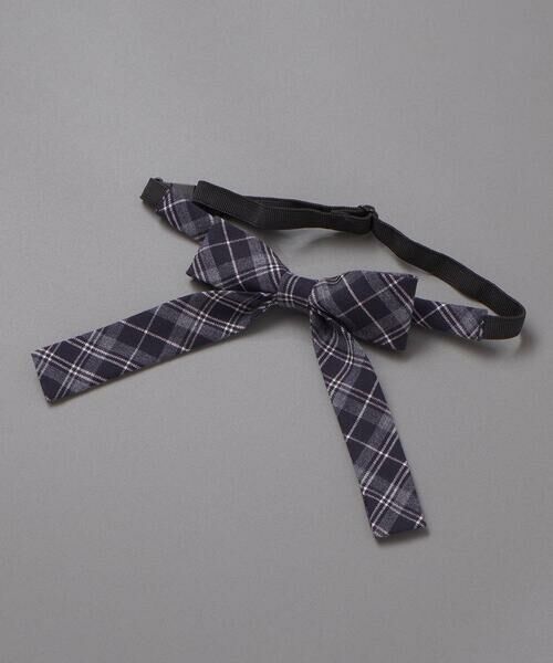 BeBe / べべ セットアップ | ボレロ+リボンタイ付きチェックワンピースセット(110~130cm) | 詳細17