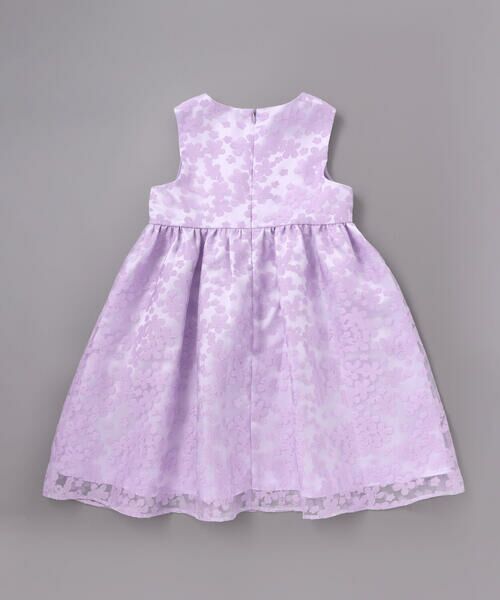 BeBe / べべ ミニ丈・ひざ丈ワンピース | フローラルオパールプリントウエストリボンドレス(110~130cm) | 詳細17