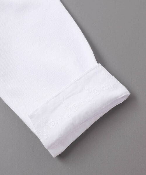 BeBe / べべ ノーカラージャケット | リップルポンチノーカラージャケット(110~130cm) | 詳細7