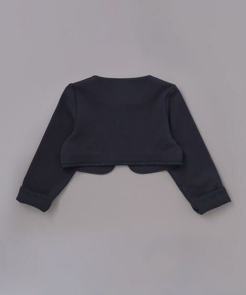 BeBe / べべ ノーカラージャケット | リップルポンチノーカラージャケット(110~130cm) | 詳細13