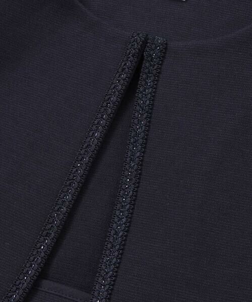 BeBe / べべ ノーカラージャケット | リップルポンチノーカラージャケット(110~130cm) | 詳細16