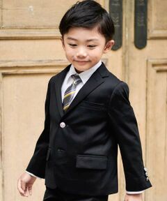 BeBe / べべ ノーカラージャケット | モクロディテーラードジャケット(110~130cm)