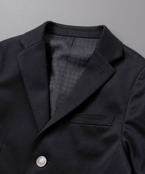 BeBe / べべ ノーカラージャケット | モクロディテーラードジャケット(110~130cm) | 詳細6