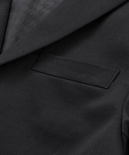 BeBe / べべ ノーカラージャケット | モクロディテーラードジャケット(110~130cm) | 詳細7