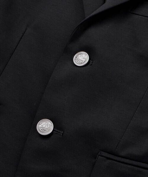 BeBe / べべ ノーカラージャケット | モクロディテーラードジャケット(110~130cm) | 詳細8