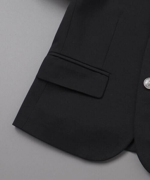 BeBe / べべ ノーカラージャケット | モクロディテーラードジャケット(110~130cm) | 詳細10