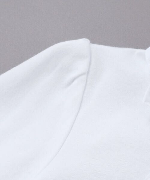 BeBe / べべ シャツ・ブラウス | フリル襟ボウタイ付きスムース長袖ブラウス(110~130cm) | 詳細11