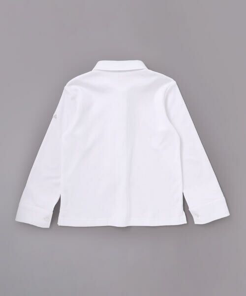 BeBe / べべ シャツ・ブラウス | ニットタイ付きスムースストレッチ長袖シャツ(90~140cm) | 詳細4