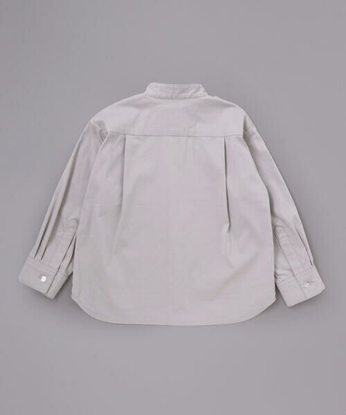 BeBe / べべ シャツ・ブラウス | ストレッチウェザーバンドカラー長袖シャツ(110~130cm) | 詳細7