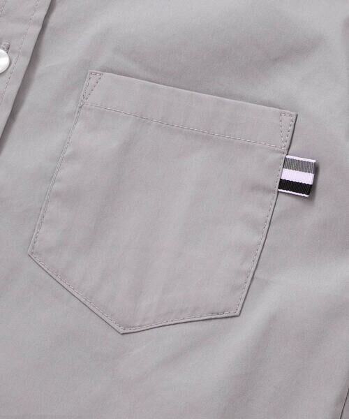 BeBe / べべ シャツ・ブラウス | ストレッチウェザーバンドカラー長袖シャツ(110~130cm) | 詳細9