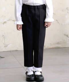 BeBe / べべ チノ・ワークパンツ | ダブルクロステーパードロングパンツ(110~160cm)