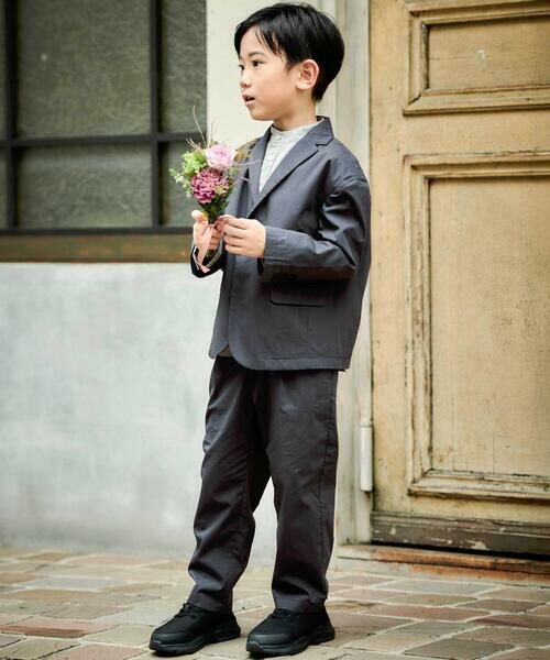 BeBe / べべ その他パンツ | タイプライタータックロングパンツ(110~130cm) | 詳細3