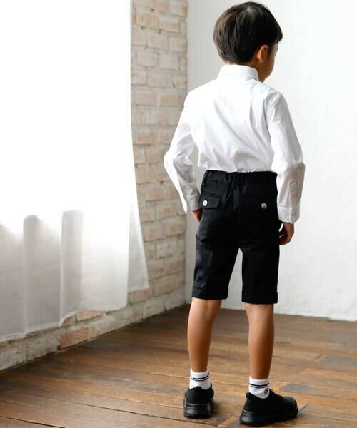 BeBe / べべ スラックス・ドレスパンツ | モクロディ裾ダブルハーフパンツ(110~130cm) | 詳細5