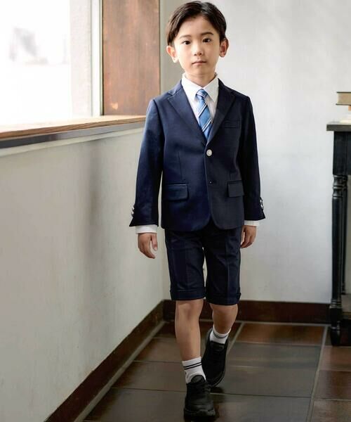 BeBe / べべ スラックス・ドレスパンツ | モクロディ裾ダブルハーフパンツ(110~130cm) | 詳細16