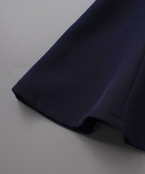 BeBe / べべ ベスト | ダブルクロスパールボタンフレアベスト(110~160cm) | 詳細12