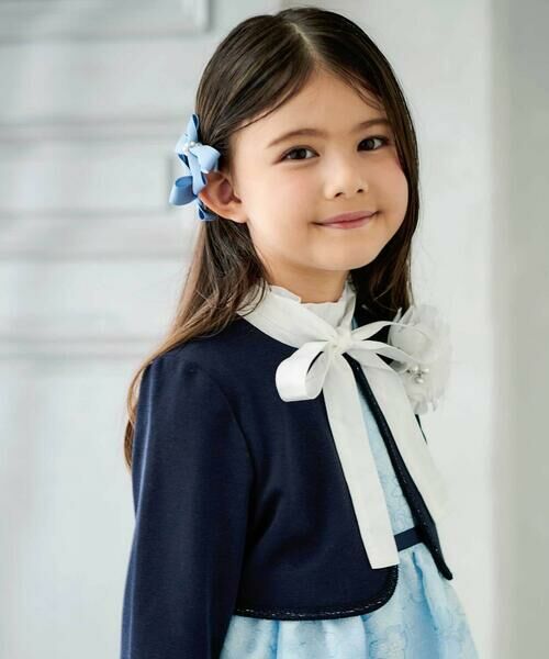 BeBe / べべ ヘアピン | パールポイントリボンヘアクリップ | 詳細2