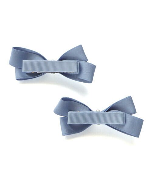 BeBe / べべ ヘアピン | パールポイントリボンヘアクリップ | 詳細5