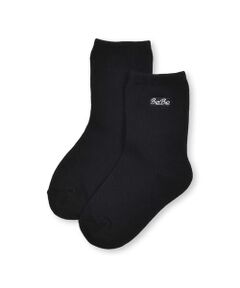 BeBe / べべ ソックス | ロゴ入りクルーソックス(11~24cm)