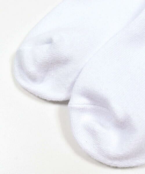 BeBe / べべ ソックス | ロゴ入りクルーソックス(11~24cm) | 詳細2