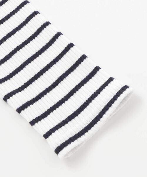 BeBe / べべ Tシャツ | ラメジョーゼットシャーリングキャミ+リブボーダー長袖Tシャツセット(90~160cm) | 詳細7