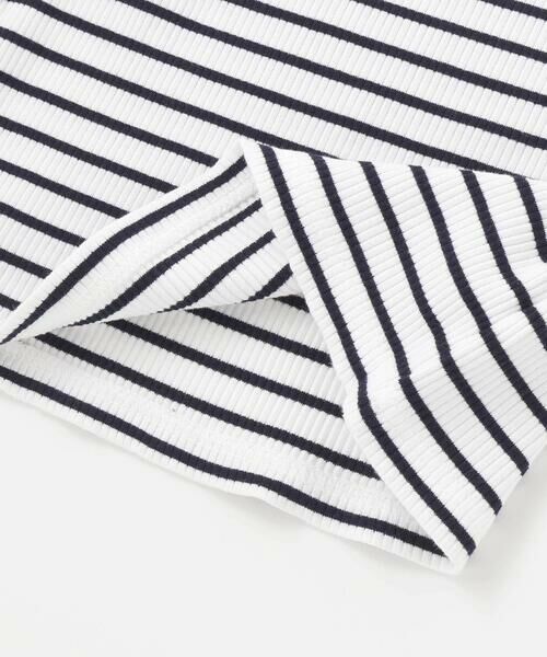 BeBe / べべ Tシャツ | ラメジョーゼットシャーリングキャミ+リブボーダー長袖Tシャツセット(90~160cm) | 詳細8