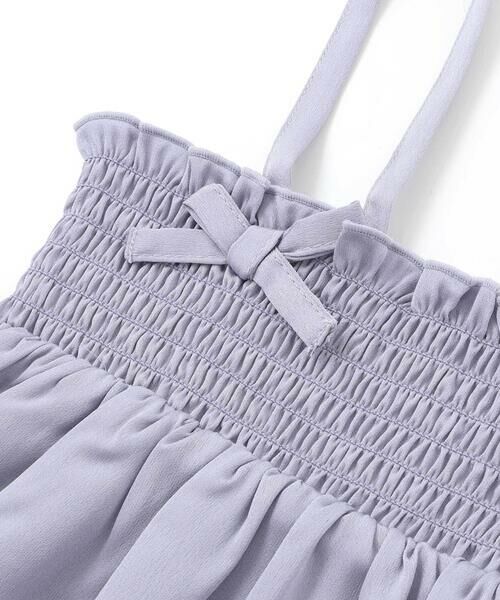 BeBe / べべ Tシャツ | ラメジョーゼットシャーリングキャミ+リブボーダー長袖Tシャツセット(90~160cm) | 詳細10