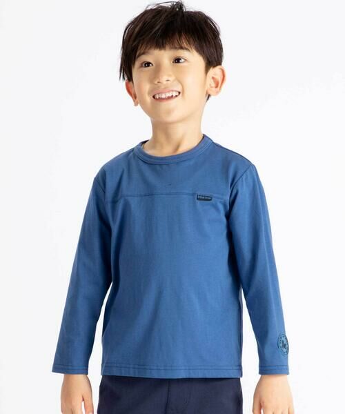 BeBe / べべ Tシャツ | ボーダー半袖Tシャツ+長袖Tシャツセット(90~160cm) | 詳細4