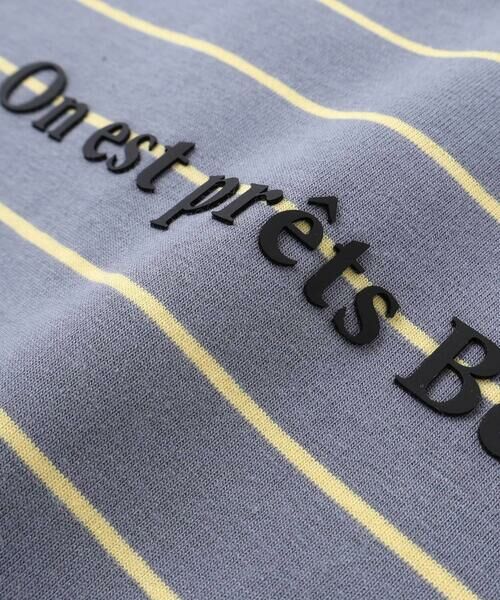 BeBe / べべ Tシャツ | ボーダー半袖Tシャツ+長袖Tシャツセット(90~160cm) | 詳細12