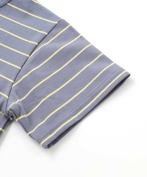 BeBe / べべ Tシャツ | ボーダー半袖Tシャツ+長袖Tシャツセット(90~160cm) | 詳細13