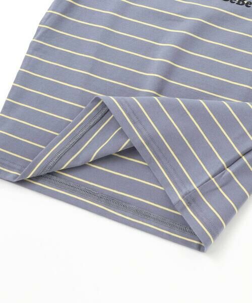 BeBe / べべ Tシャツ | ボーダー半袖Tシャツ+長袖Tシャツセット(90~160cm) | 詳細14