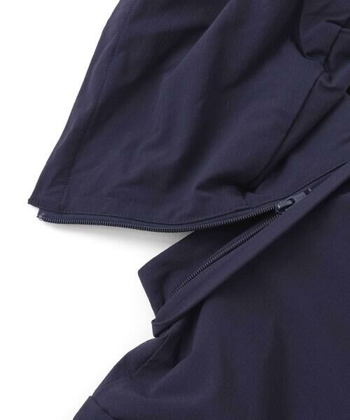 BeBe / べべ ブルゾン | 【撥水加工】リップストップフード付きバイカラーロゴブルゾン(90~150cm) | 詳細9