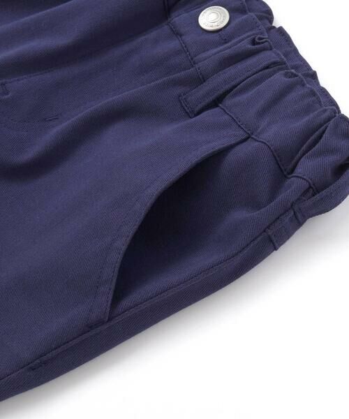 BeBe / べべ チノ・ワークパンツ | ストレッチツイルロゴ刺しゅうストレートロングパンツ(90~160cm) | 詳細11