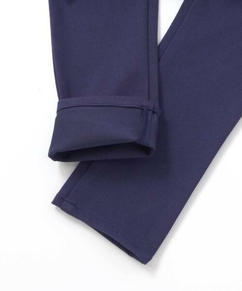 BeBe / べべ チノ・ワークパンツ | ストレッチツイルロゴ刺しゅうストレートロングパンツ(90~160cm) | 詳細15