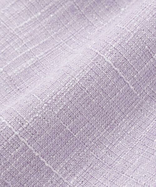 BeBe / べべ ショート・ハーフ・半端丈パンツ | 【お揃い】ツイード調フリンジショートパンツ(90~150cm) | 詳細11