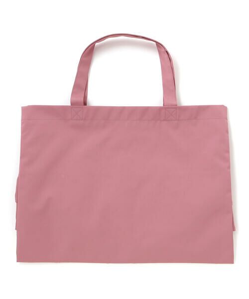 BeBe / べべ トートバッグ | 花柄切り替えフリルレッスンバッグ | 詳細2