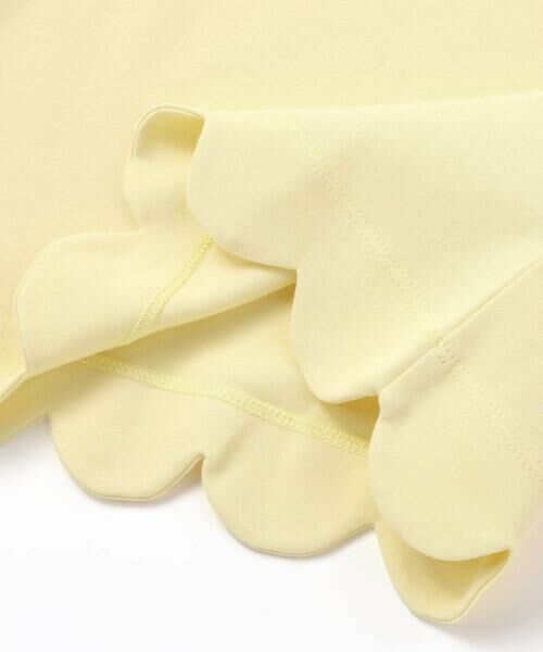 BeBe / べべ Tシャツ | フラワーロゴ刺しゅうスカラップスムース長袖Tシャツ(90~150cm) | 詳細10