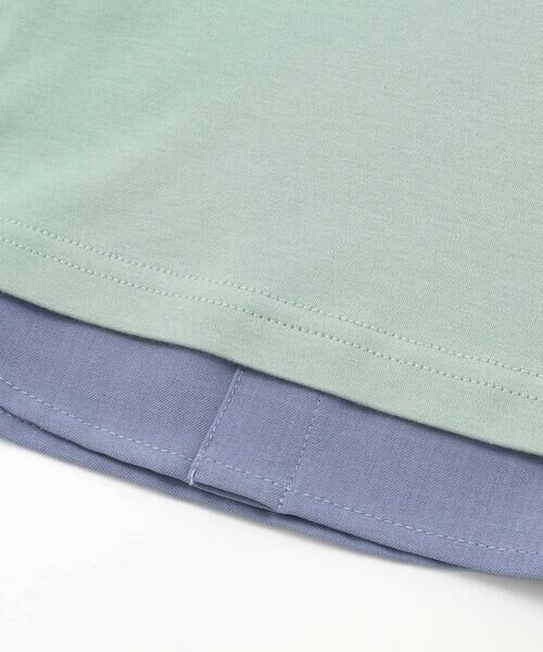 BeBe / べべ Tシャツ | エッフェル塔プリントレイヤード風スムース長袖Tシャツ(90~150cm) | 詳細12