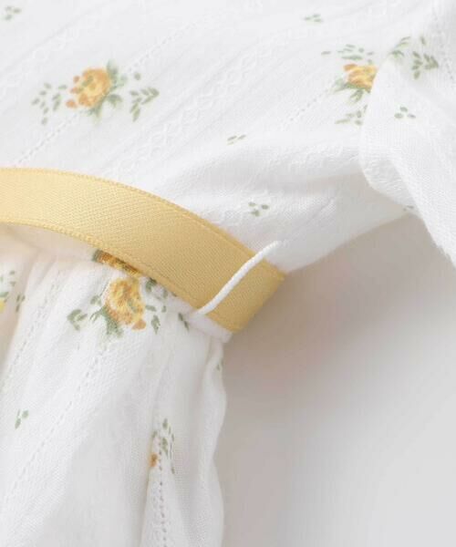 BeBe / べべ ミニ丈・ひざ丈ワンピース | 【お揃い】花柄フリルカラーパフスリーブワンピース(80~100cm) | 詳細11