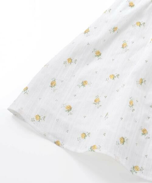 BeBe / べべ ミニ丈・ひざ丈ワンピース | 【お揃い】花柄フリルカラーパフスリーブワンピース(80~100cm) | 詳細15