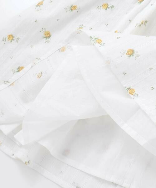 BeBe / べべ ミニ丈・ひざ丈ワンピース | 【お揃い】花柄フリルカラーパフスリーブワンピース(80~100cm) | 詳細16