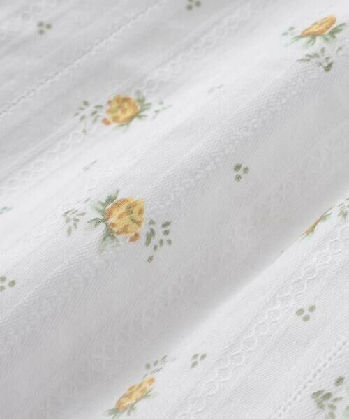 BeBe / べべ ミニ丈・ひざ丈ワンピース | 【お揃い】花柄フリルカラーパフスリーブワンピース(80~100cm) | 詳細17