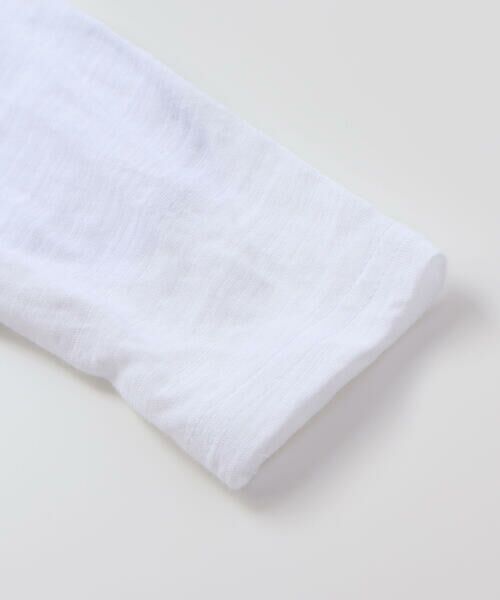 BeBe / べべ サロペット・オールインワン | スラブ天竺肘パッチ長袖Tシャツ+オーバーオールセット(80~90cm) | 詳細13